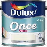 Dulux Once Gloss white