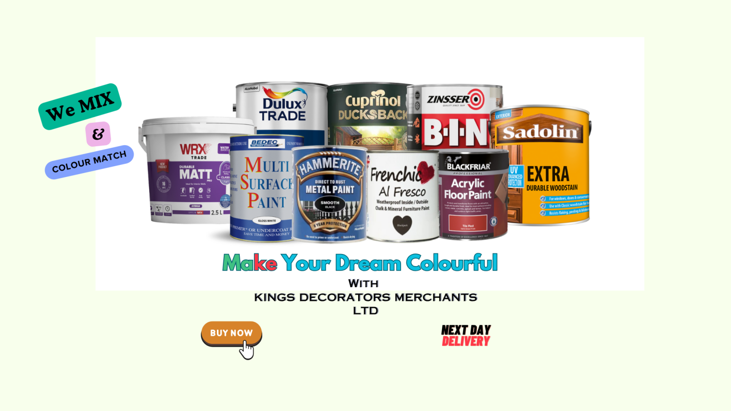 KingsDecoratorsMerchants promo